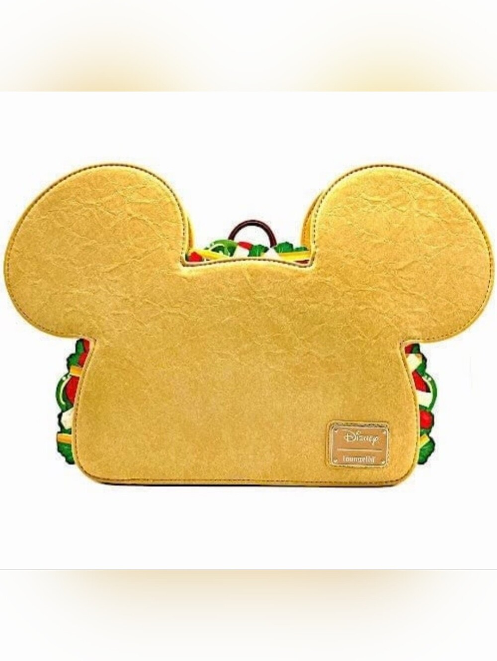 Loungefly Mickey Taco Convetible Mini Backpack. Nwt